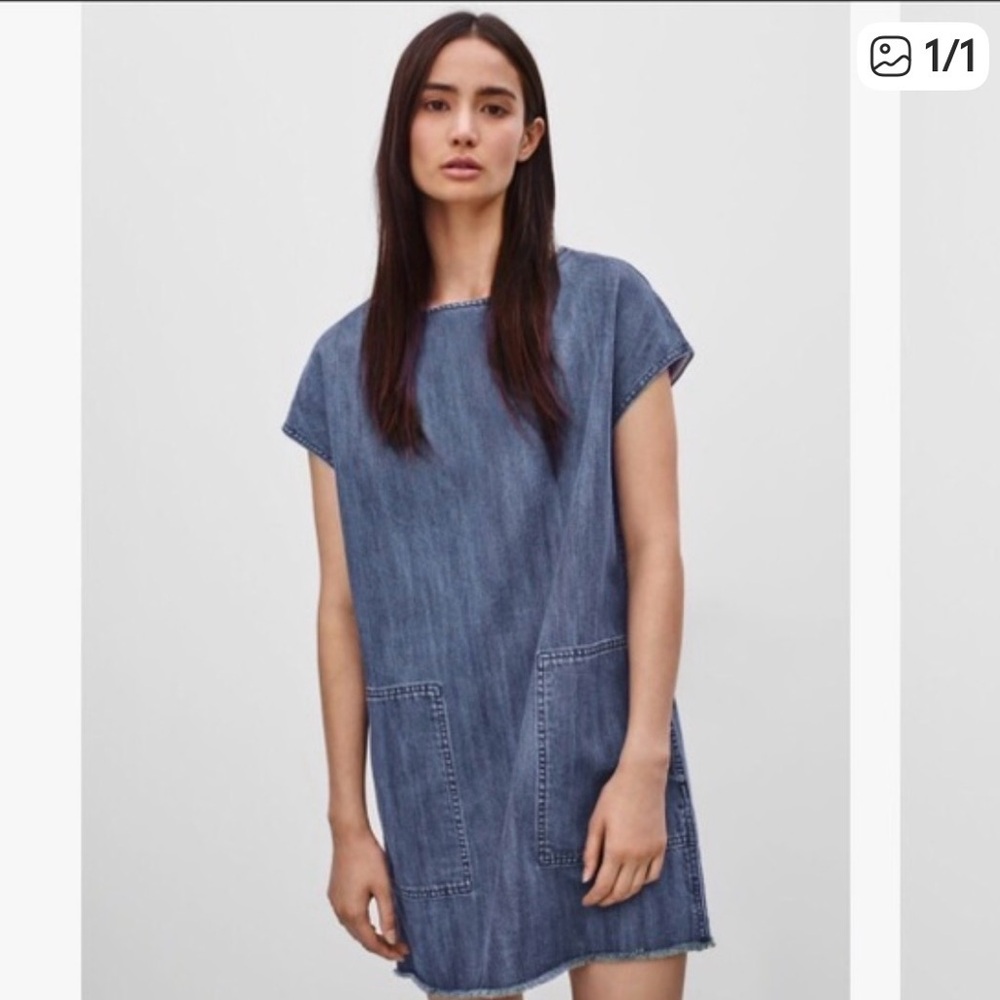 Aritzia Wilfred Free Denim Nori Dress, XXS